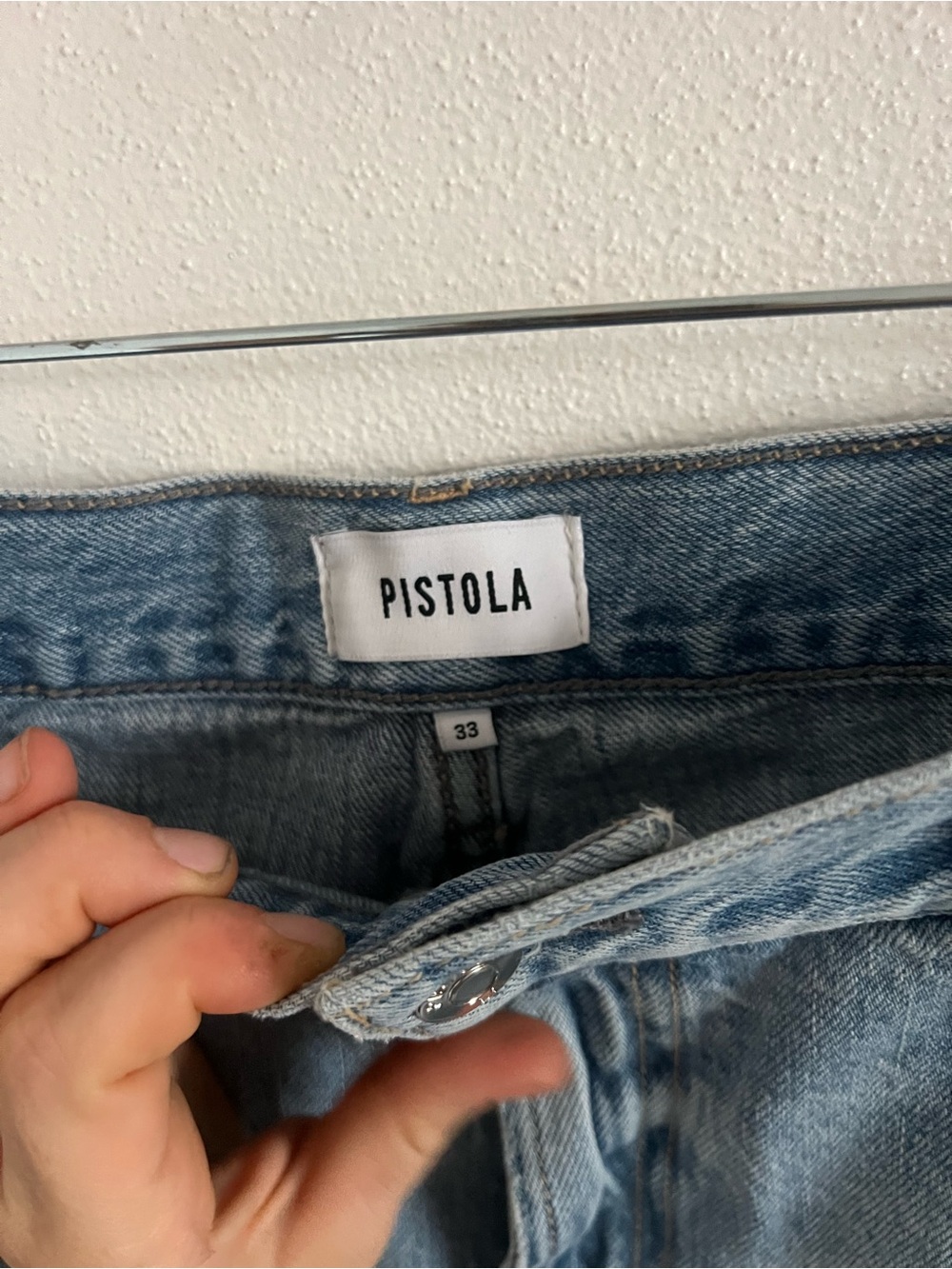 NWT Pistola LARSEN RELAXED FLARE - MELLOW, size 33 - Picture 3 of 6